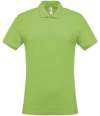 KB254 K254 Kariban Short Sleeve Piqué Polo Shirt Lime Green colour image